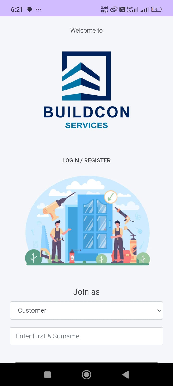 Buildcon Service